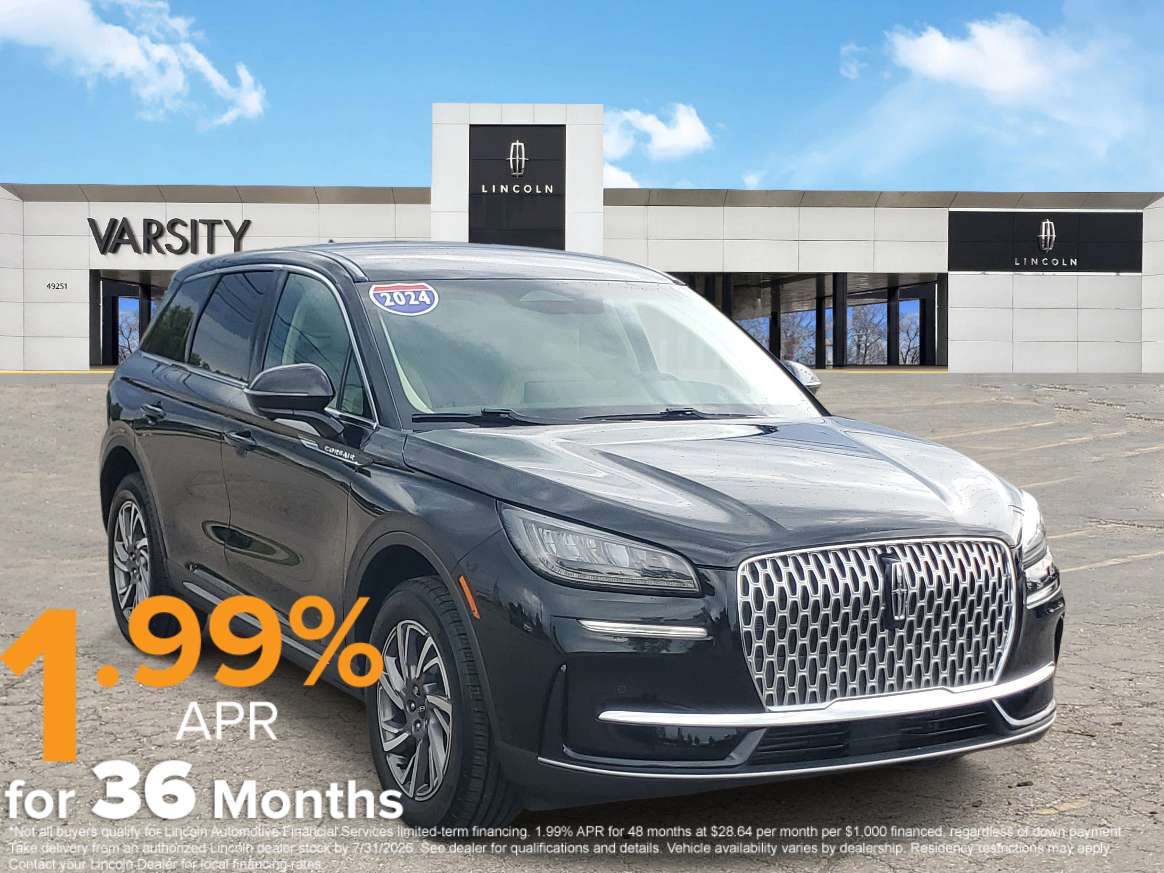 Certified 2024 Lincoln Corsair AWD w/ Equipment Group 101A