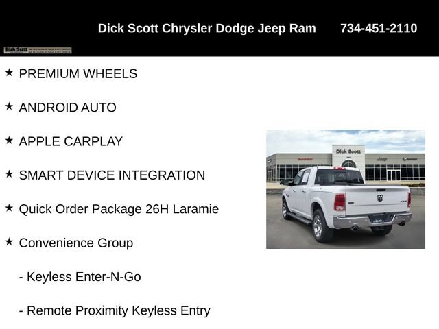 Used 2016 RAM 1500 Laramie w/ Convenience Group AWD/4WD image 25