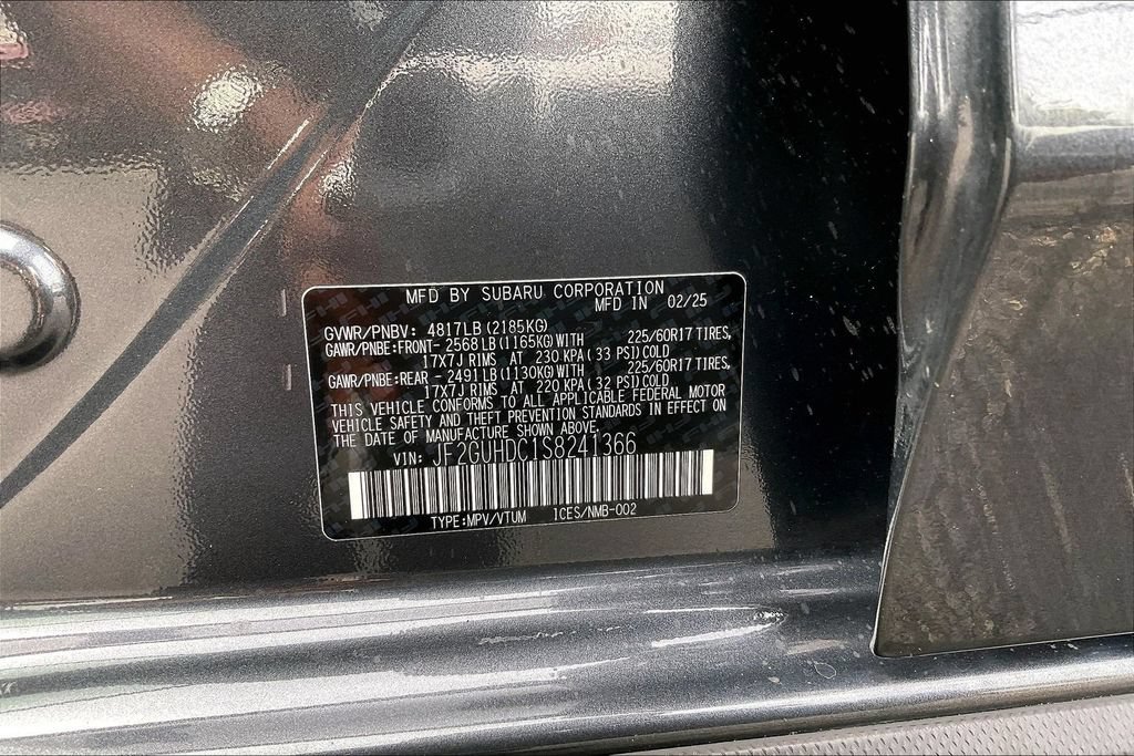 Certified 2025 Subaru Crosstrek 2.5i Premium AWD/4WD image 37