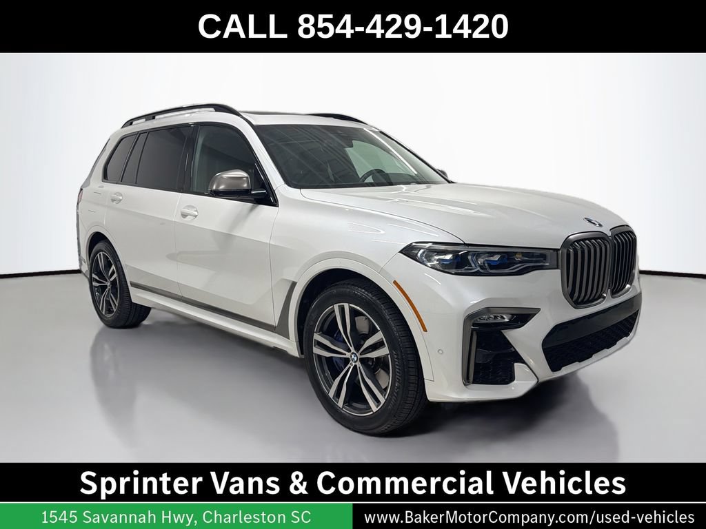 Used 2020 BMW X7 M50i w/ Luxury Seating Package AWD/4WD image 7