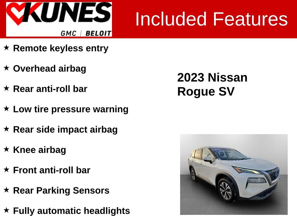 Used 2023 Nissan Rogue SV image 3