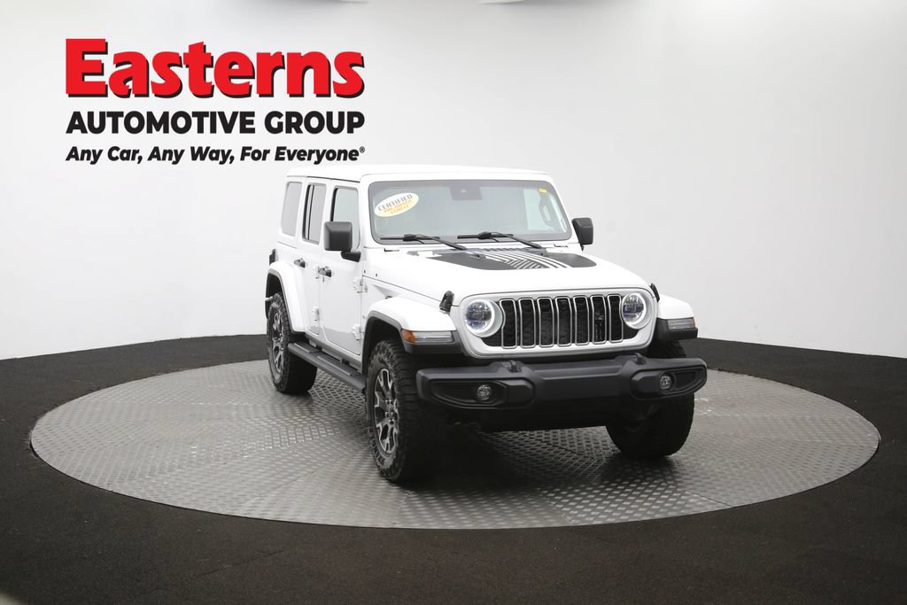 Used 2024 Jeep Wrangler Unlimited Sahara w/ Dual Top Group AWD/4WD image 50