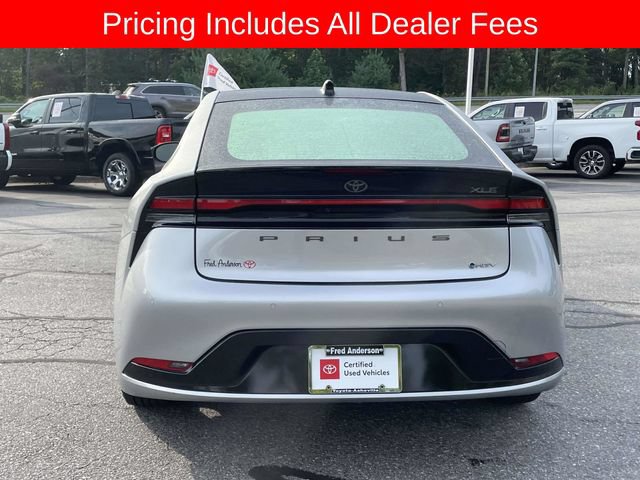 Certified 2023 Toyota Prius XLE FWD image 4