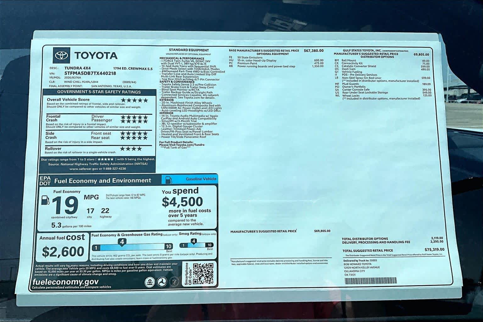New 2026 Toyota Tundra 1794 Edition AWD/4WD image 21