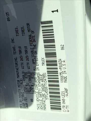 New 2026 Toyota Tundra SR5 image 17