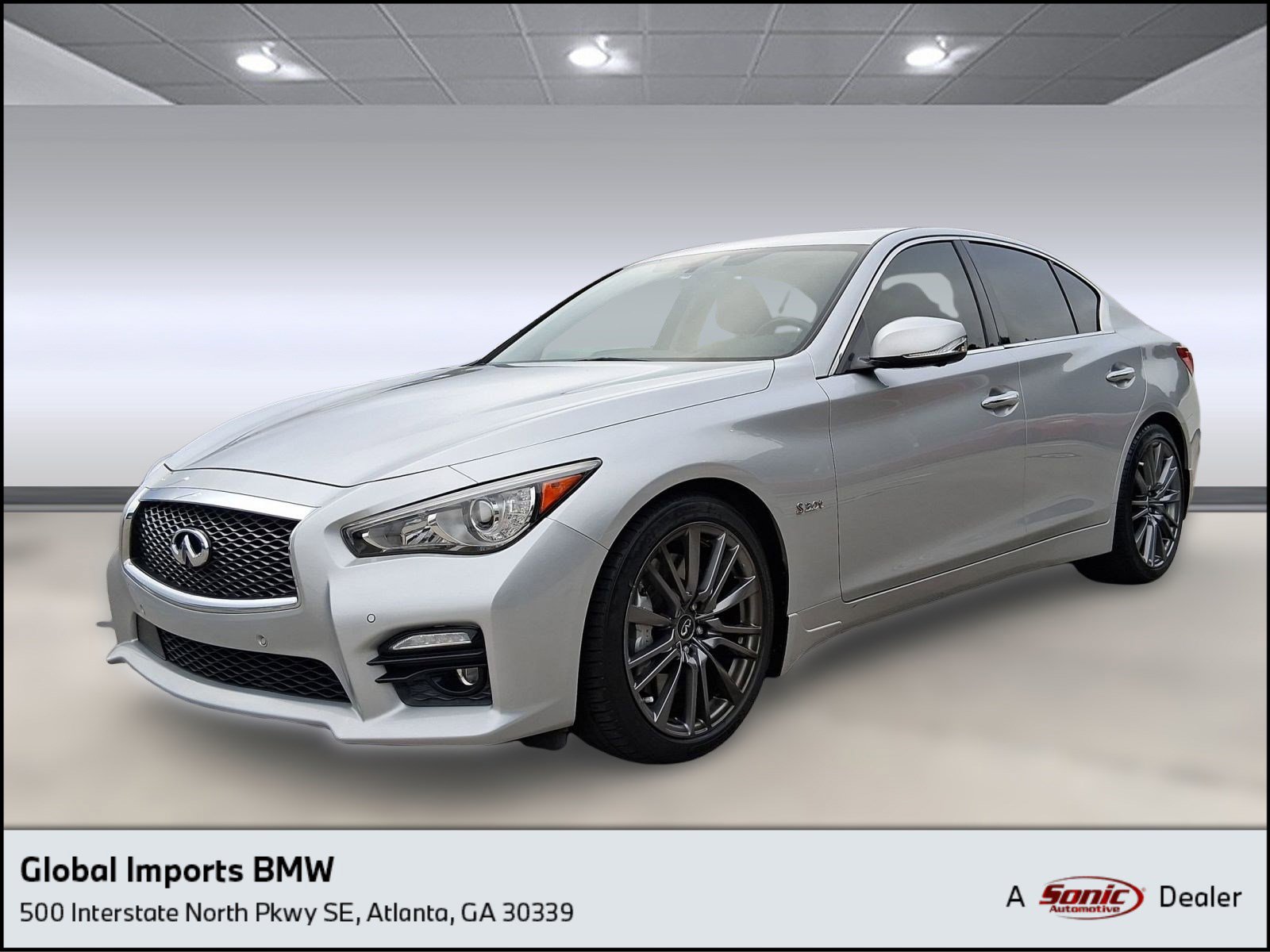 Used 2016 INFINITI Q50 Red Sport 400