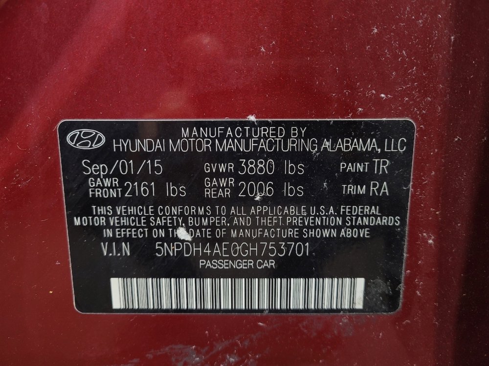 Used 2016 Hyundai Elantra SE image 33