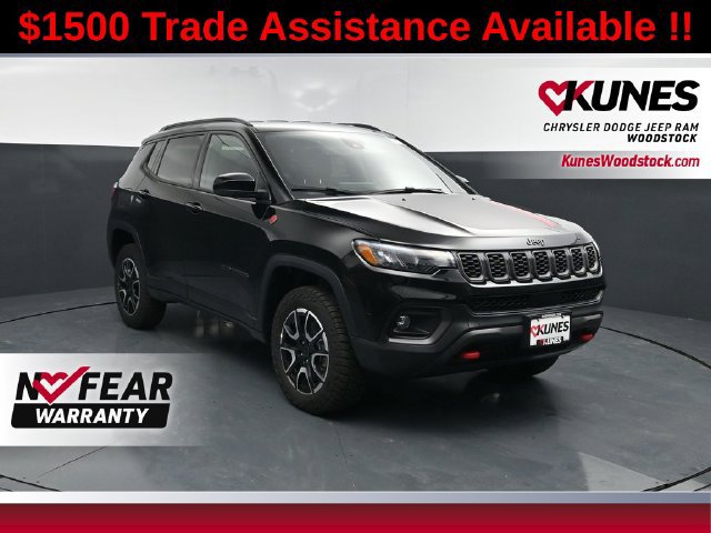 New 2026 Jeep Compass Trailhawk w/ Trailer Tow Group AWD/4WD image 1