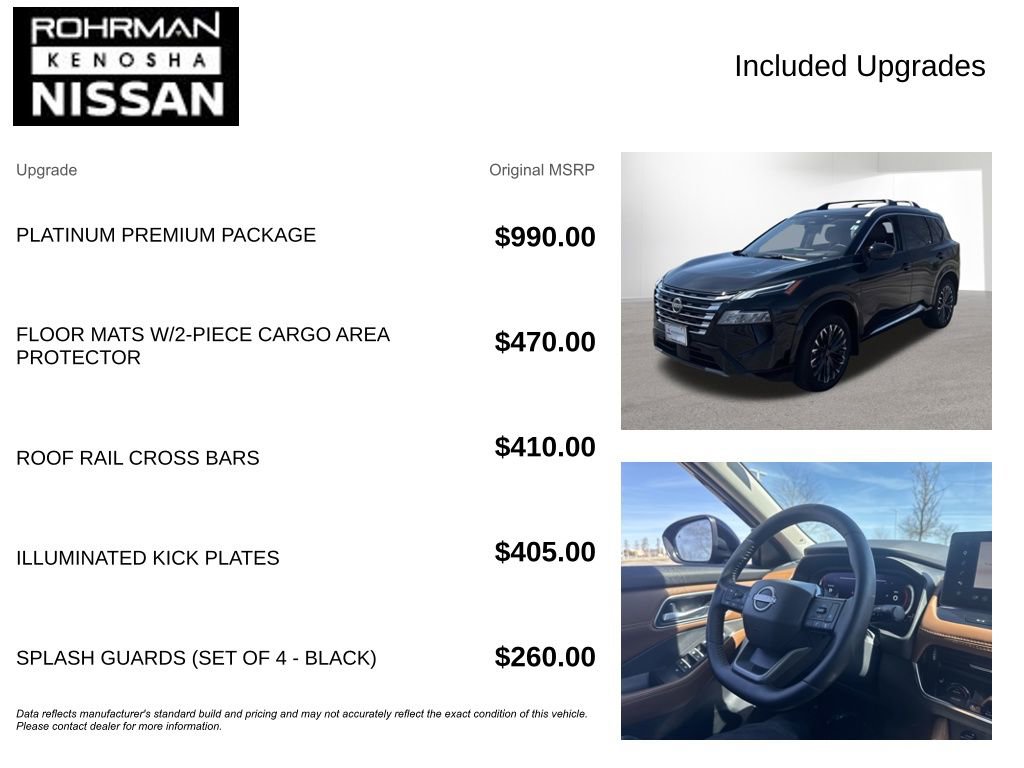 Used 2025 Nissan Rogue Platinum w/ Platinum Premium Package AWD/4WD image 4