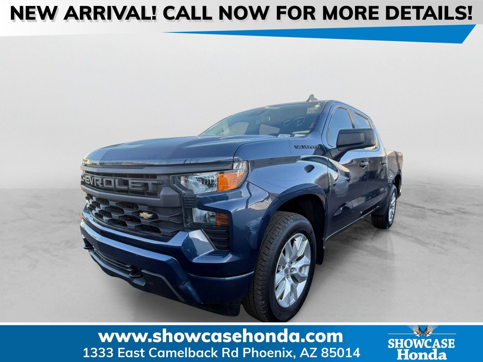 Used 2022 Chevrolet Silverado 1500 Custom w/ LPO, Dark Essentials Package image 1