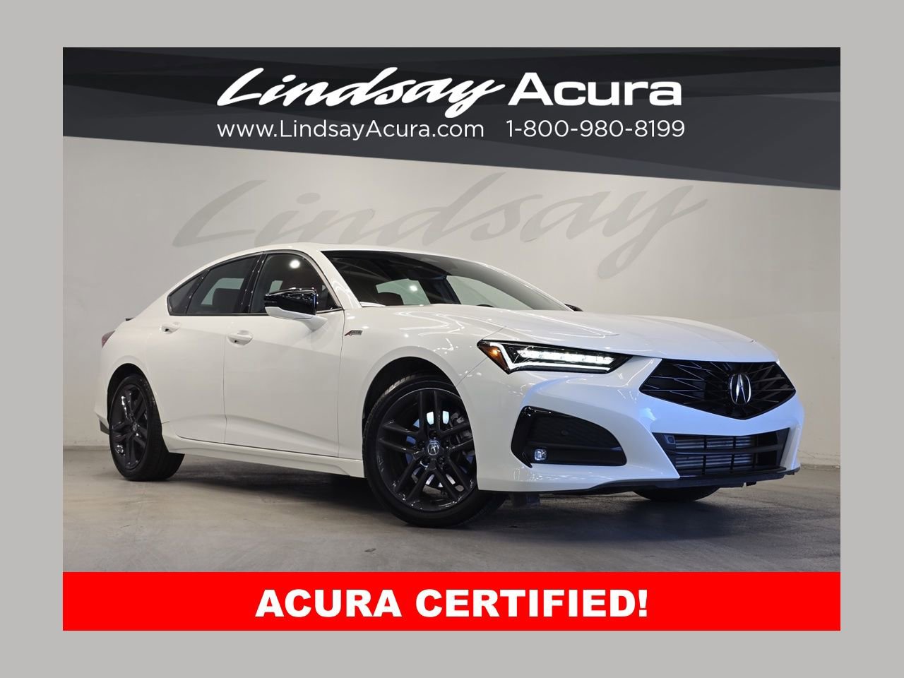 Certified 2025 Acura TLX SH-AWD w/ A-SPEC Pkg image 1