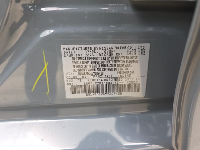 New 2027 Nissan Sentra SR w/ SR All Weather Package FWD image 35