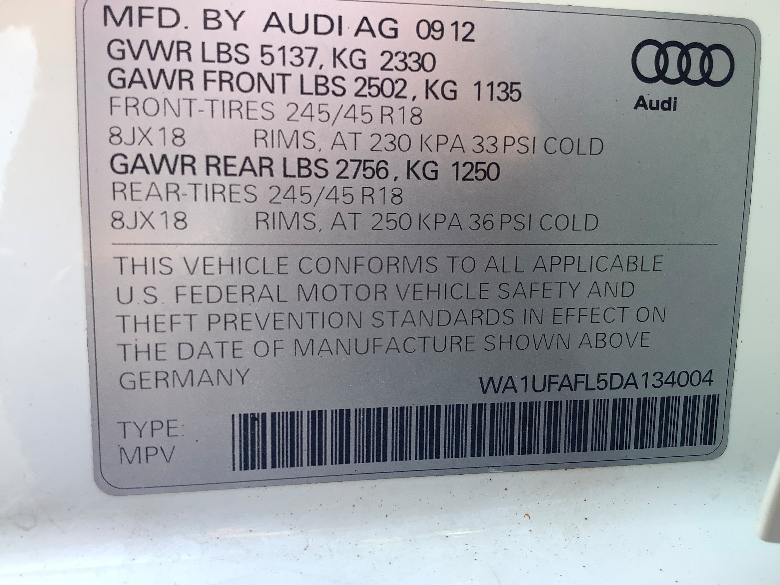 Used 2013 Audi A4 Premium Plus w/ Premium Plus Pkg AWD/4WD image 27