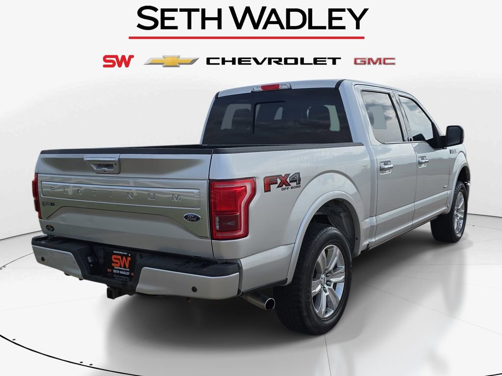 Used 2015 Ford F150 Platinum w/ Equipment Group 701A Luxury AWD/4WD image 7