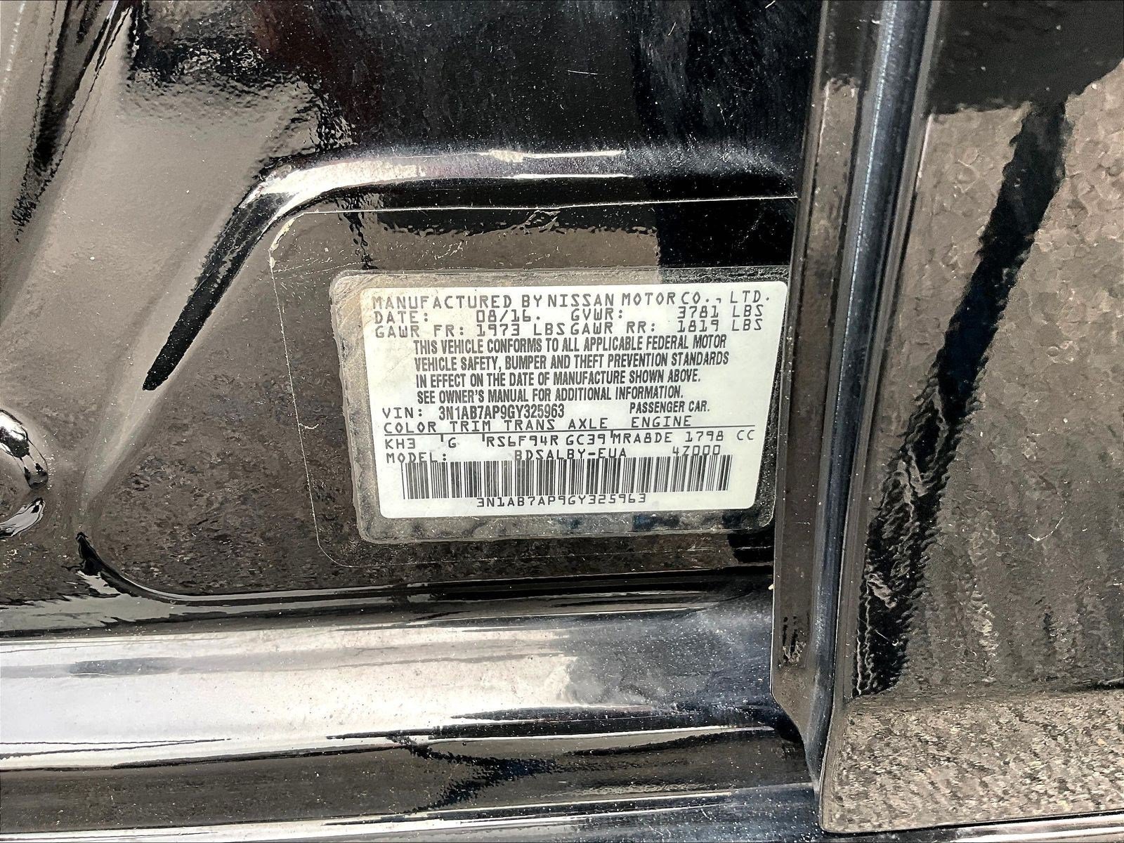 Used 2016 Nissan Sentra S FWD image 19