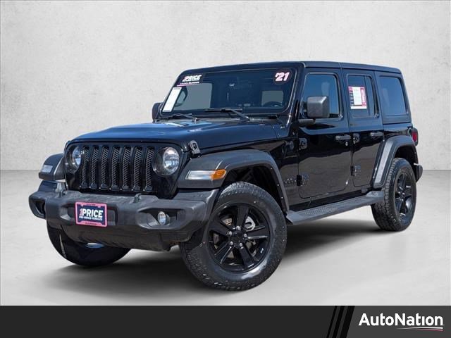 Used 2021 Jeep Wrangler Unlimited Sport image 1