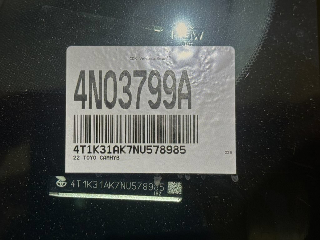 Used 2022 Toyota Camry XSE w/ Navigation Upgrade Package FWD image 34