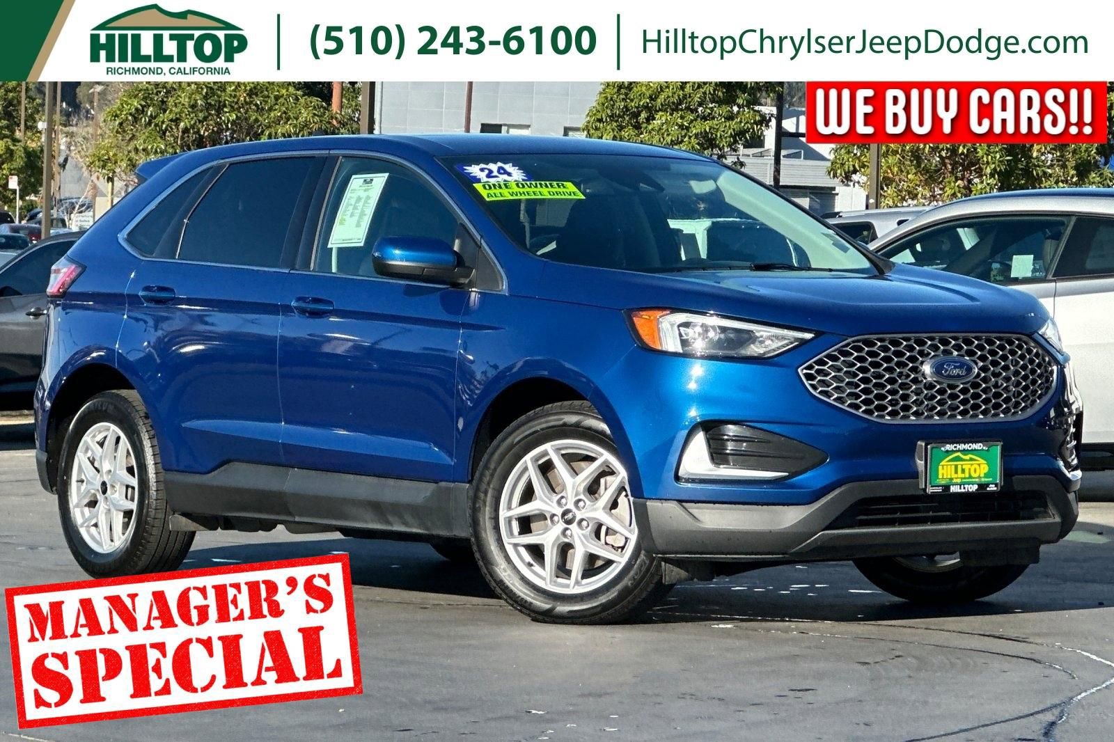 Used 2024 Ford Edge SEL AWD/4WD image 1
