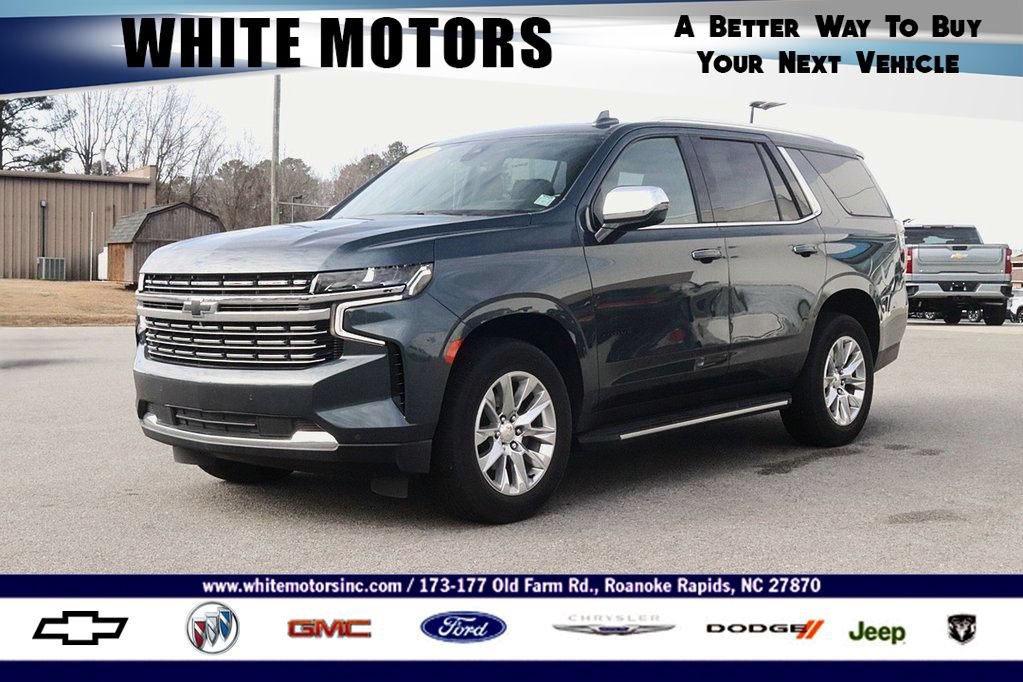 Used 2021 Chevrolet Tahoe Premier w/ Premium Package AWD/4WD image 1
