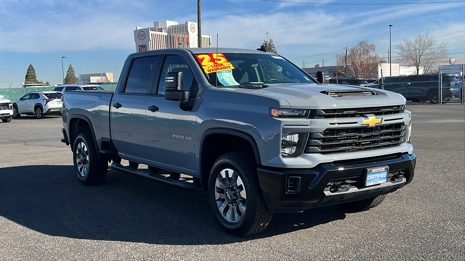 Certified 2025 Chevrolet Silverado 2500 Custom w/ Custom Convenience Package image 3