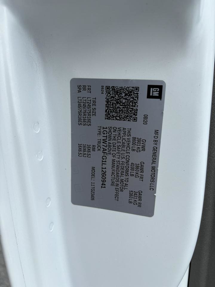 Used 2020 GMC Savana 2500 w/ Driver Convenience Package RWD image 35