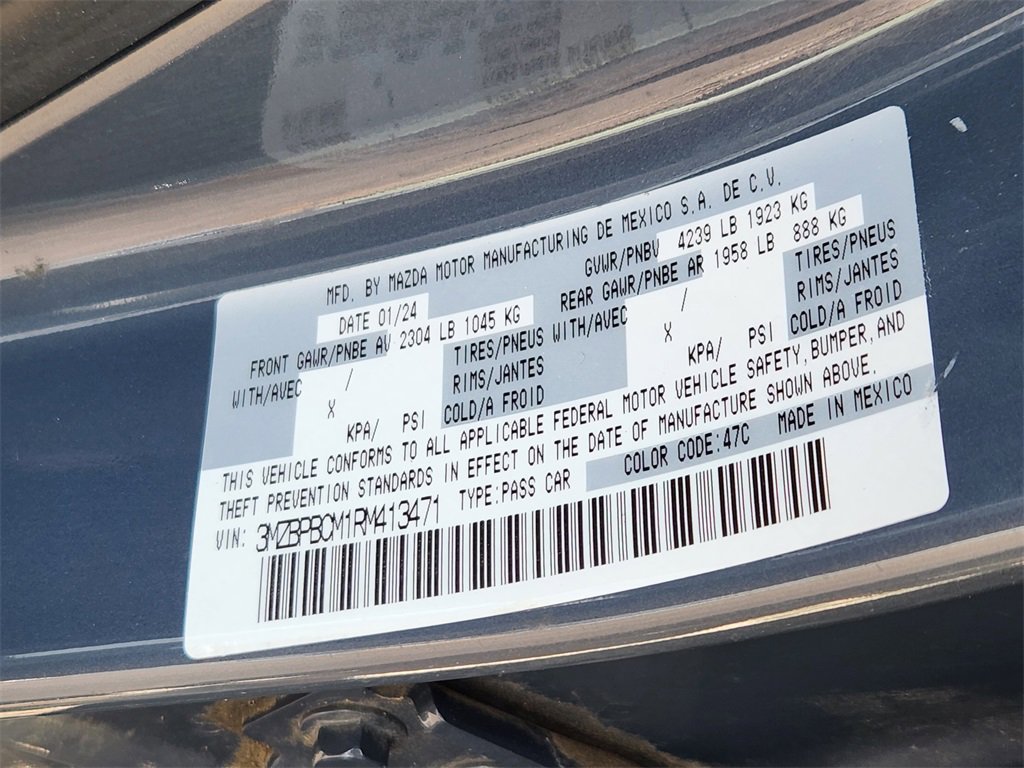 Used 2024 MAZDA MAZDA3 s image 33