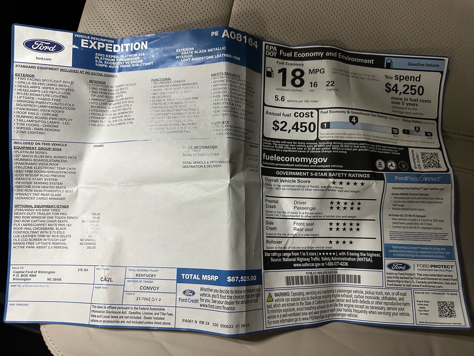 Certified 2023 Ford Expedition Platinum image 42