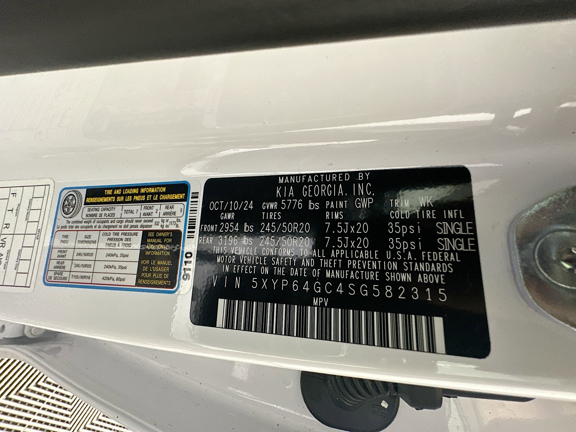 Used 2025 Kia Telluride S FWD image 12
