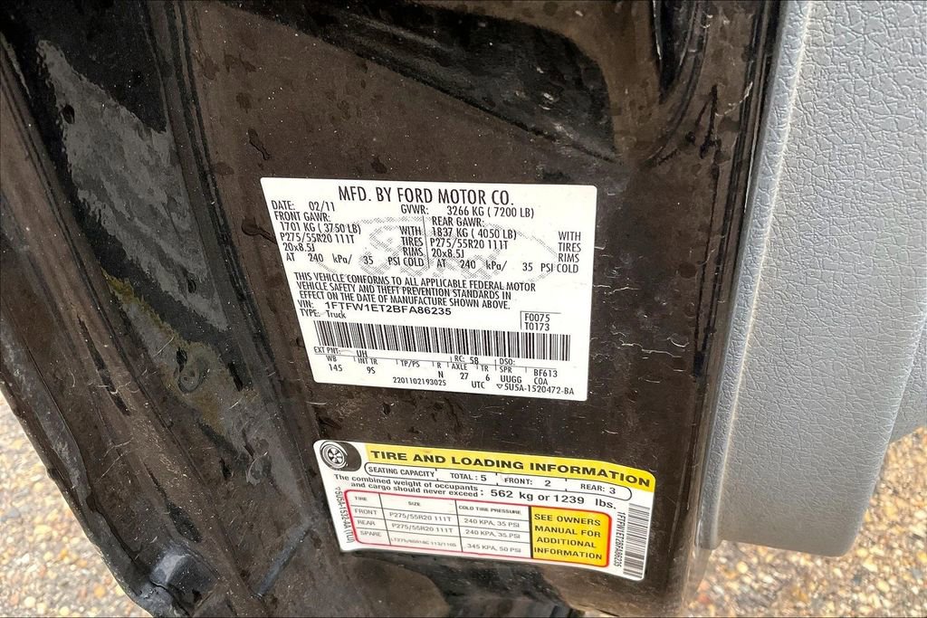 Used 2011 Ford F150 Platinum AWD/4WD image 5