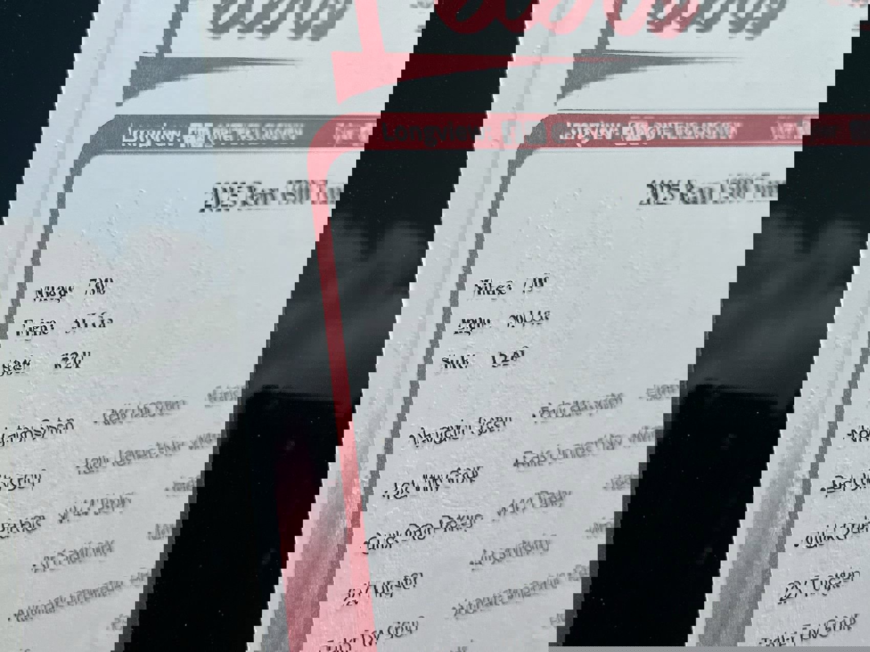 Used 2025 RAM 1500 Tungsten w/ Trailer Tow Group image 31