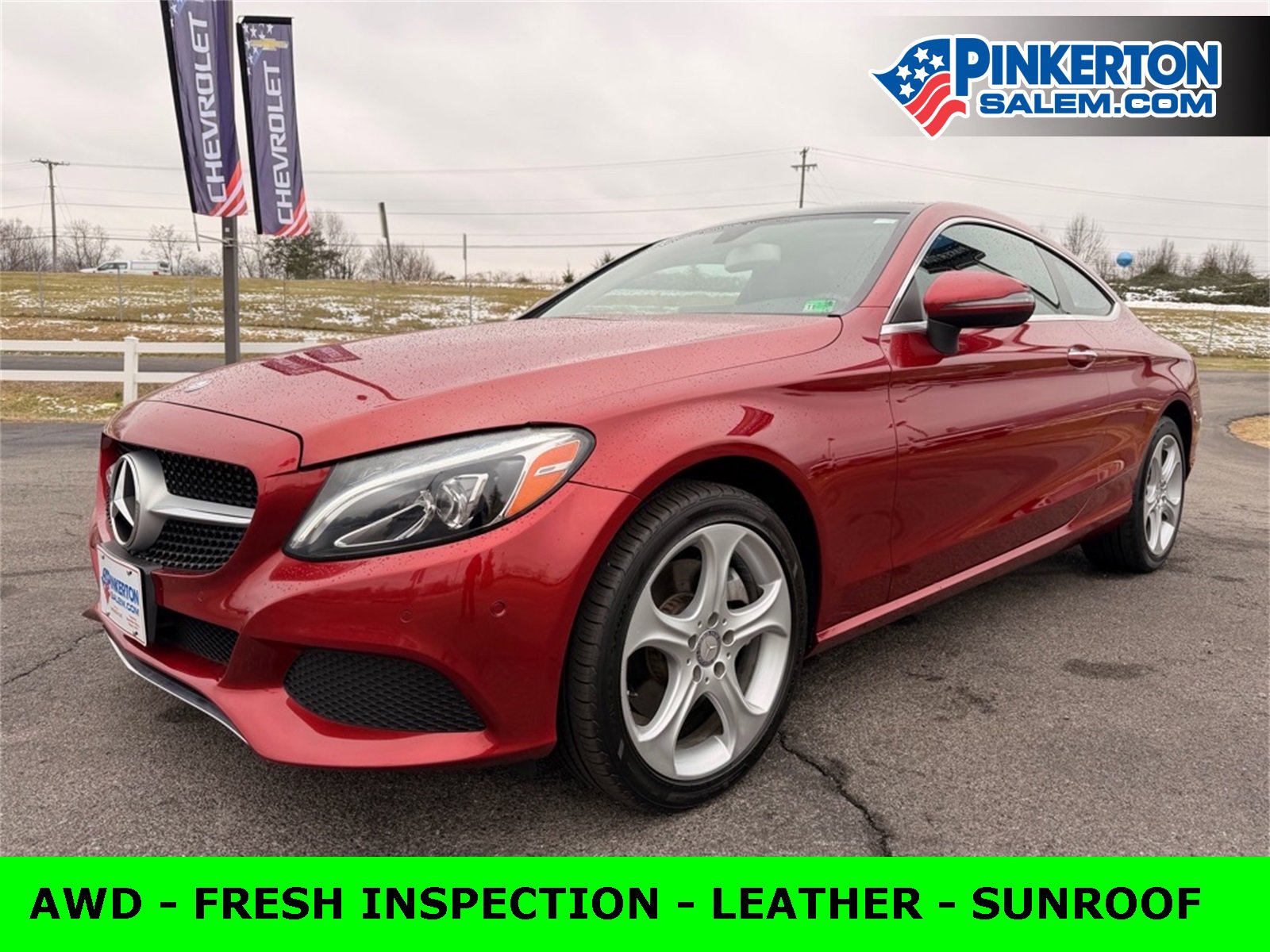 Used 2017 Mercedes-Benz C 300 4MATIC Coupe image 9