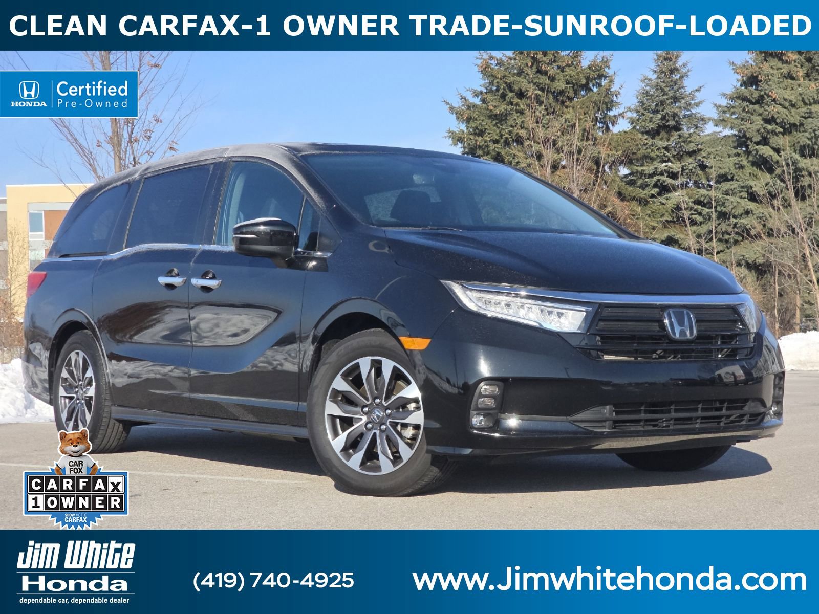 Certified 2024 Honda Odyssey EX-L image 1