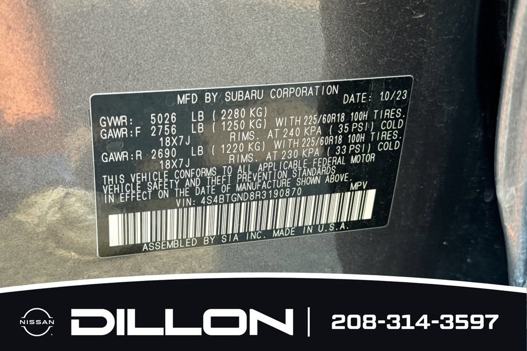 Used 2024 Subaru Outback Limited XT AWD/4WD image 29