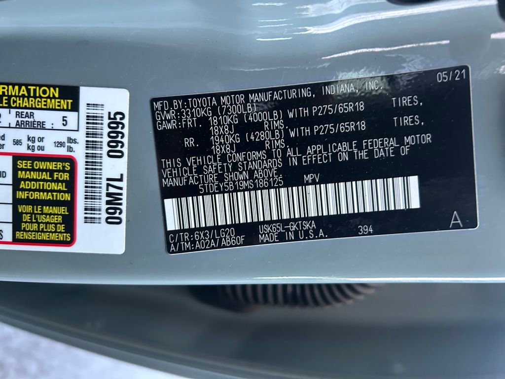 Used 2021 Toyota Sequoia TRD Pro image 35