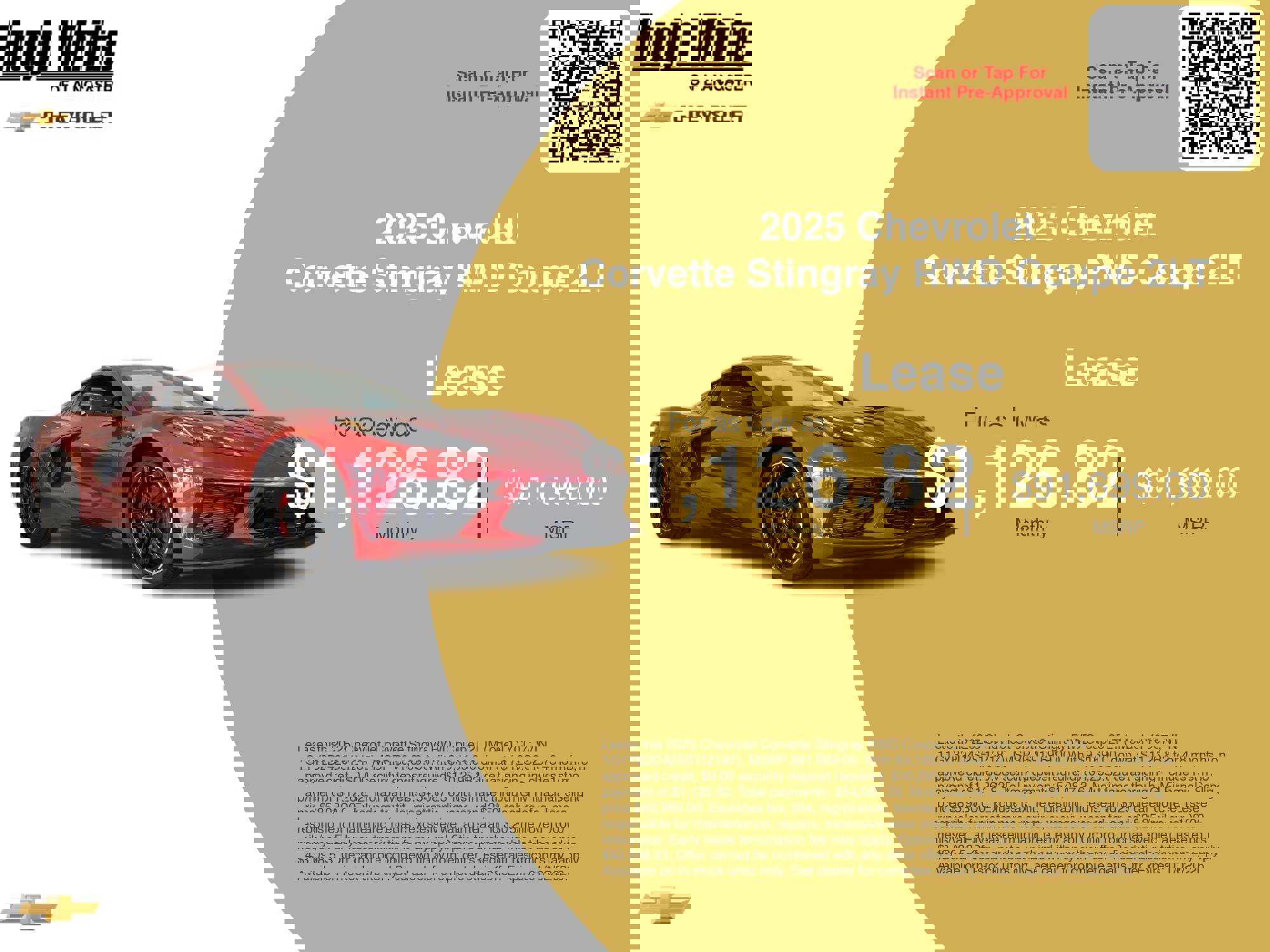 New 2025 Chevrolet Corvette Stingray Preferred Cpe w/ Z51 Performance Package image 3