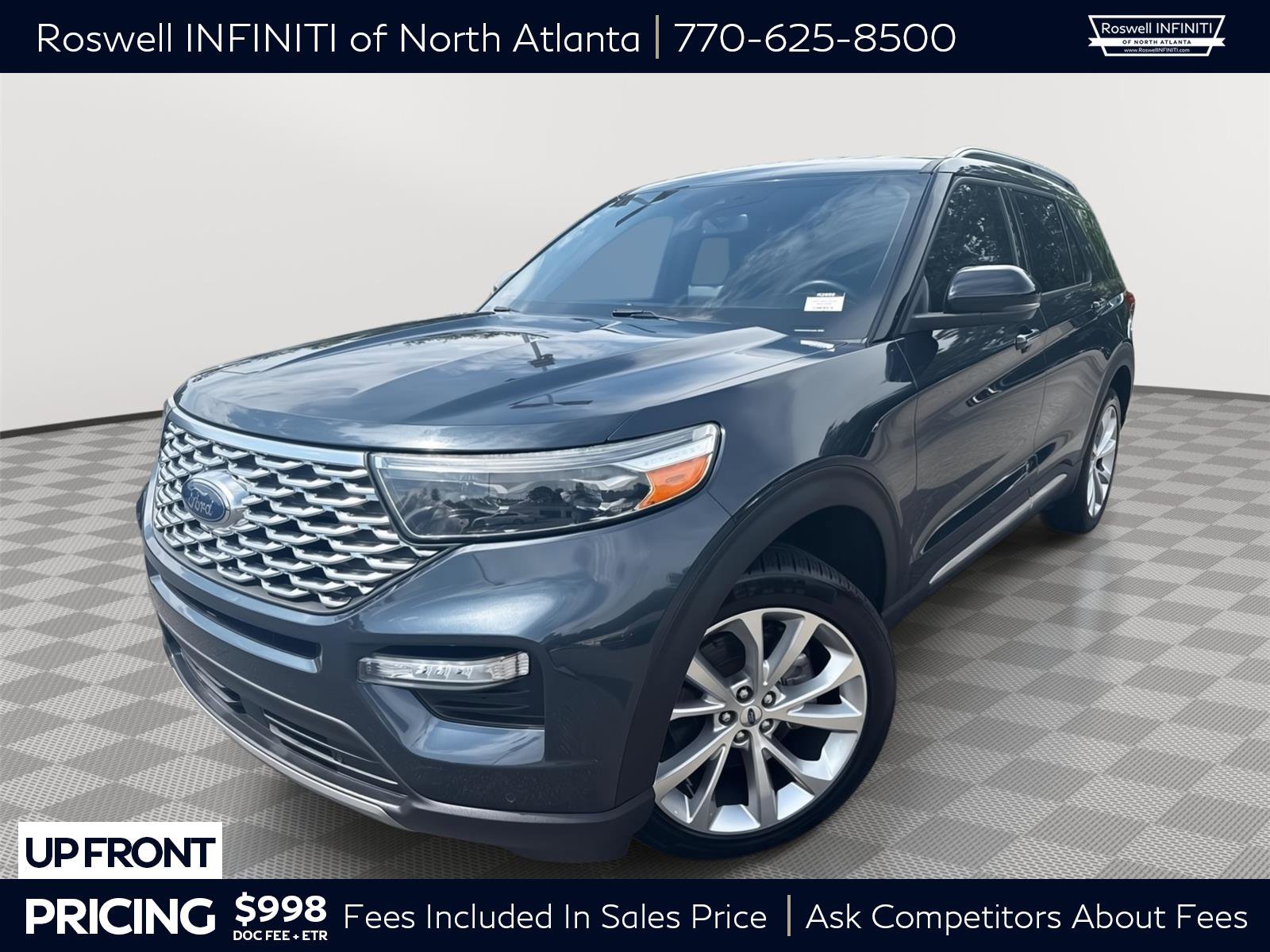 Used 2022 Ford Explorer Platinum w/ Technology Package