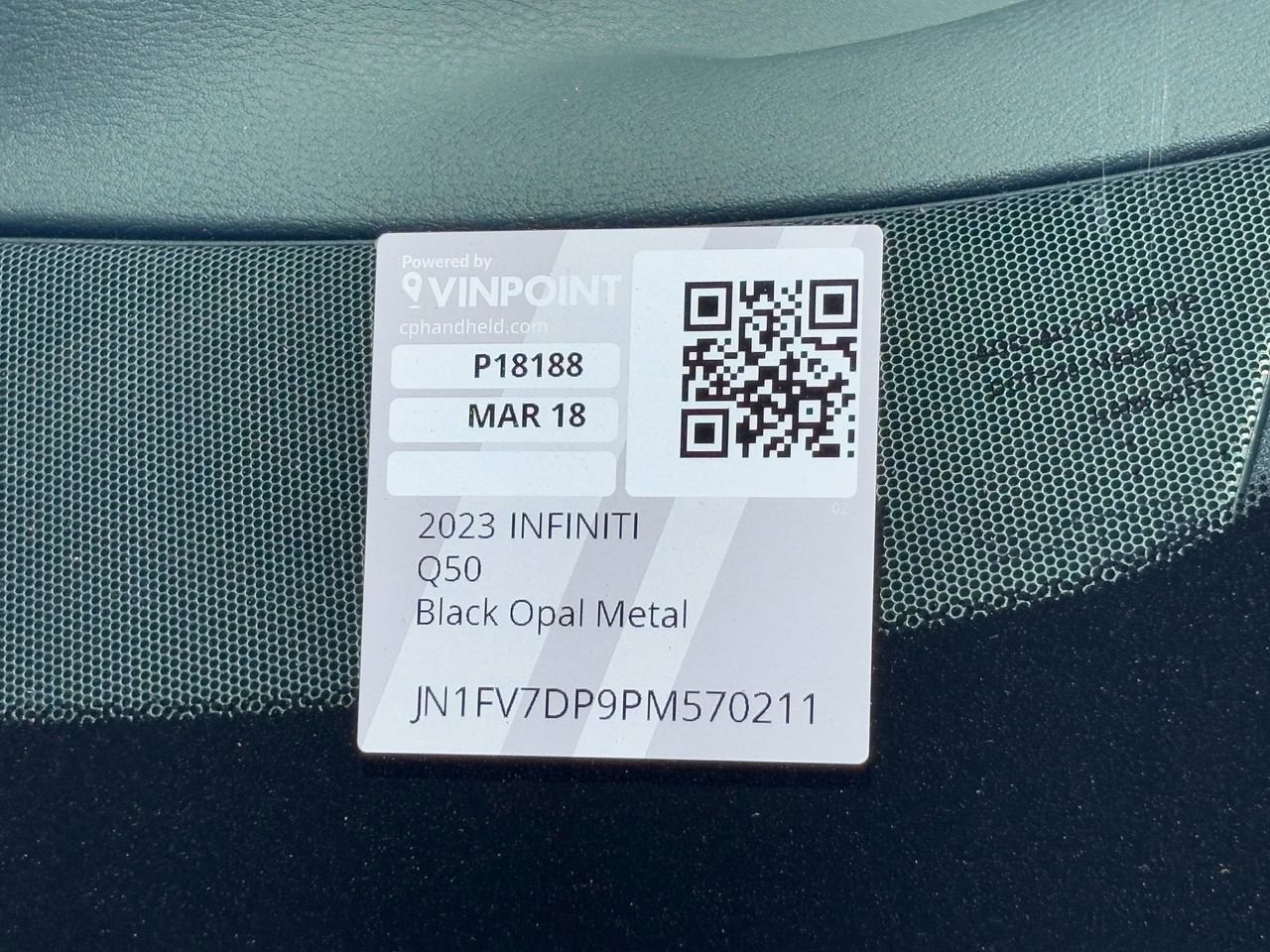 Certified 2023 INFINITI Q50 Red Sport 400 w/ Black Opal Edition image 31