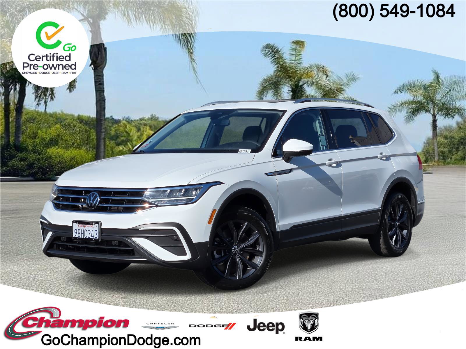 Used 2022 Volkswagen Tiguan SE