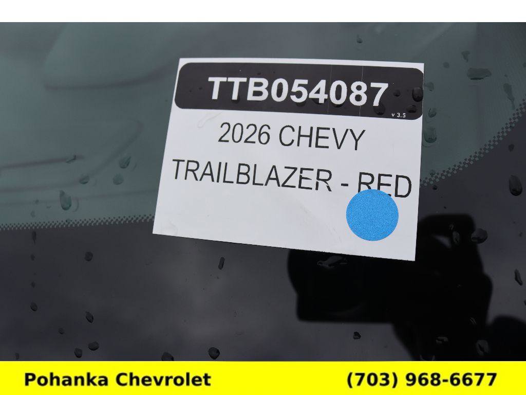 New 2026 Chevrolet TrailBlazer RS w/ Convenience Package image 37