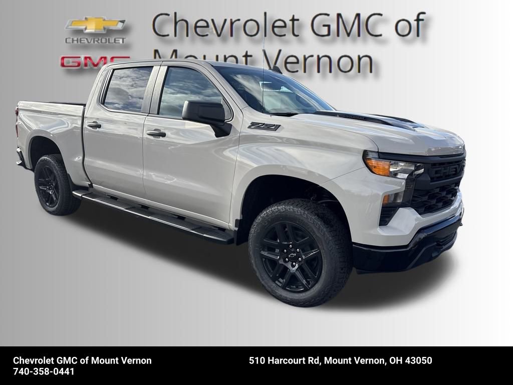 New 2026 Chevrolet Silverado 1500 Custom Trail Boss w/ Dark Appearance Package image 4