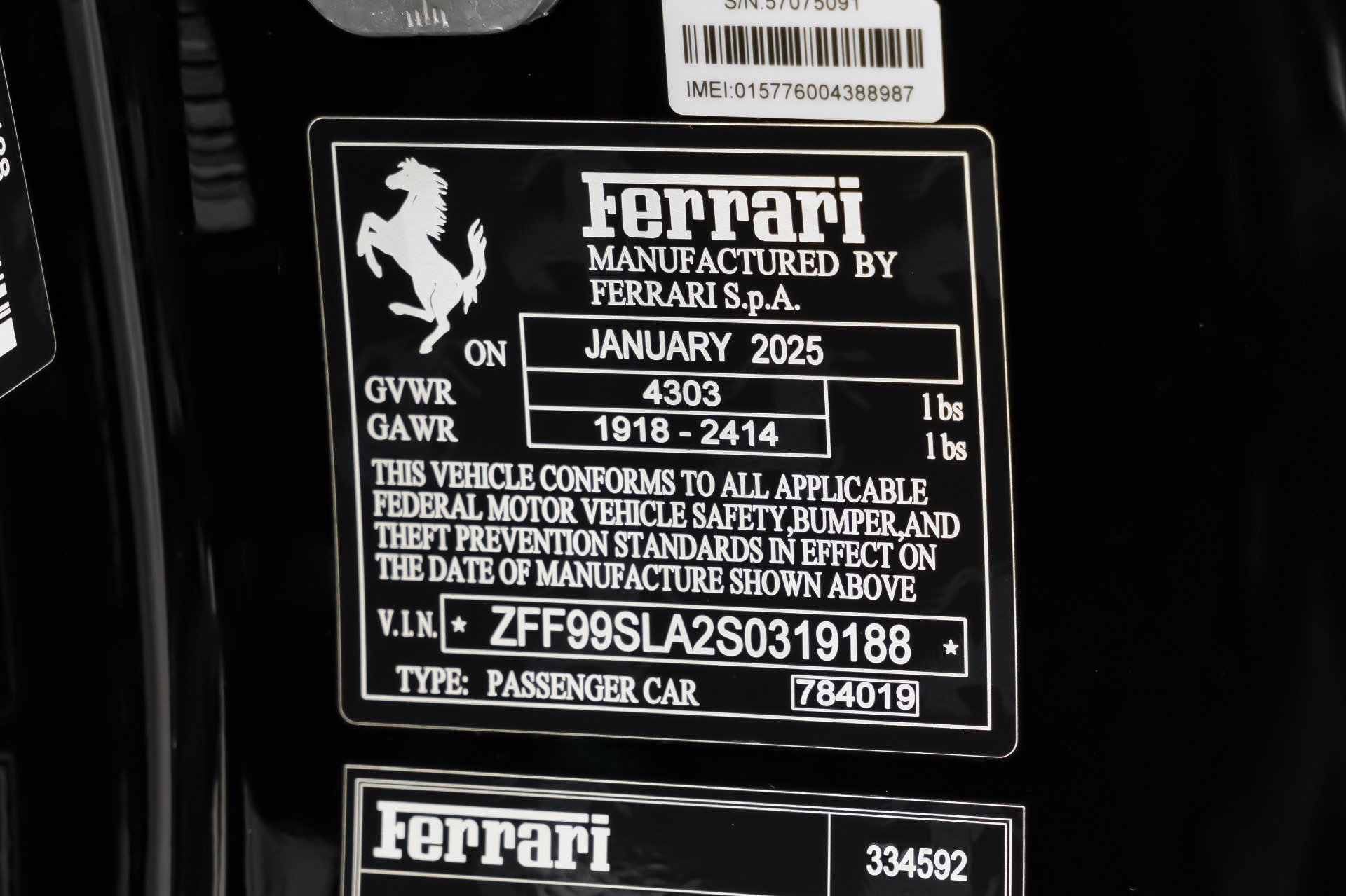 Used 2025 Ferrari 296 GTB image 17