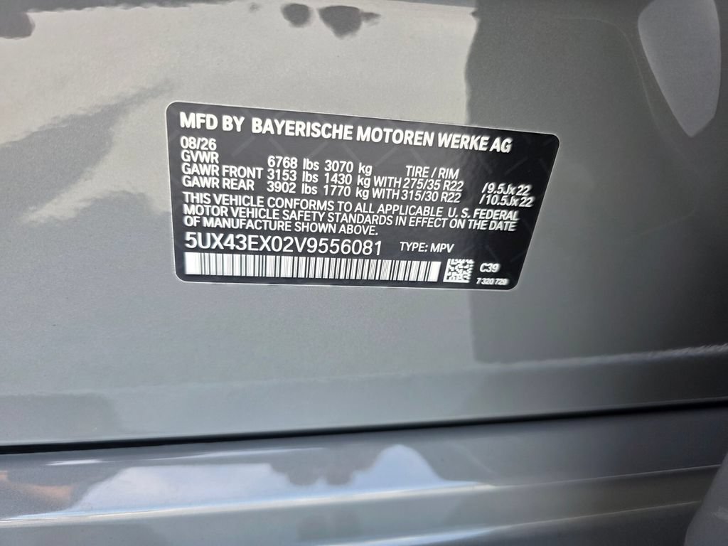 New 2027 BMW X6 M60i w/ Executive Package AWD/4WD image 17