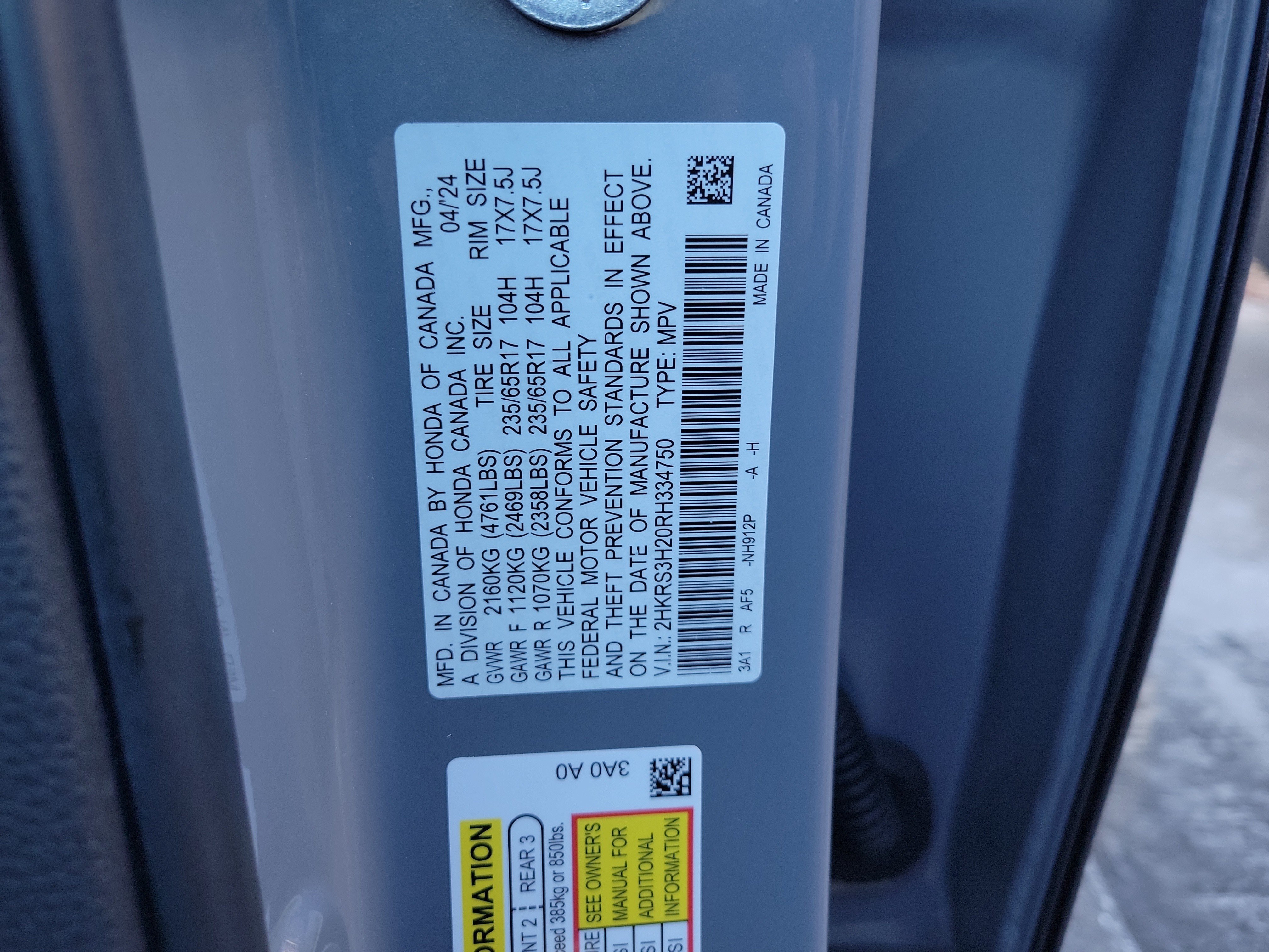 Used 2024 Honda CR-V LX image 30