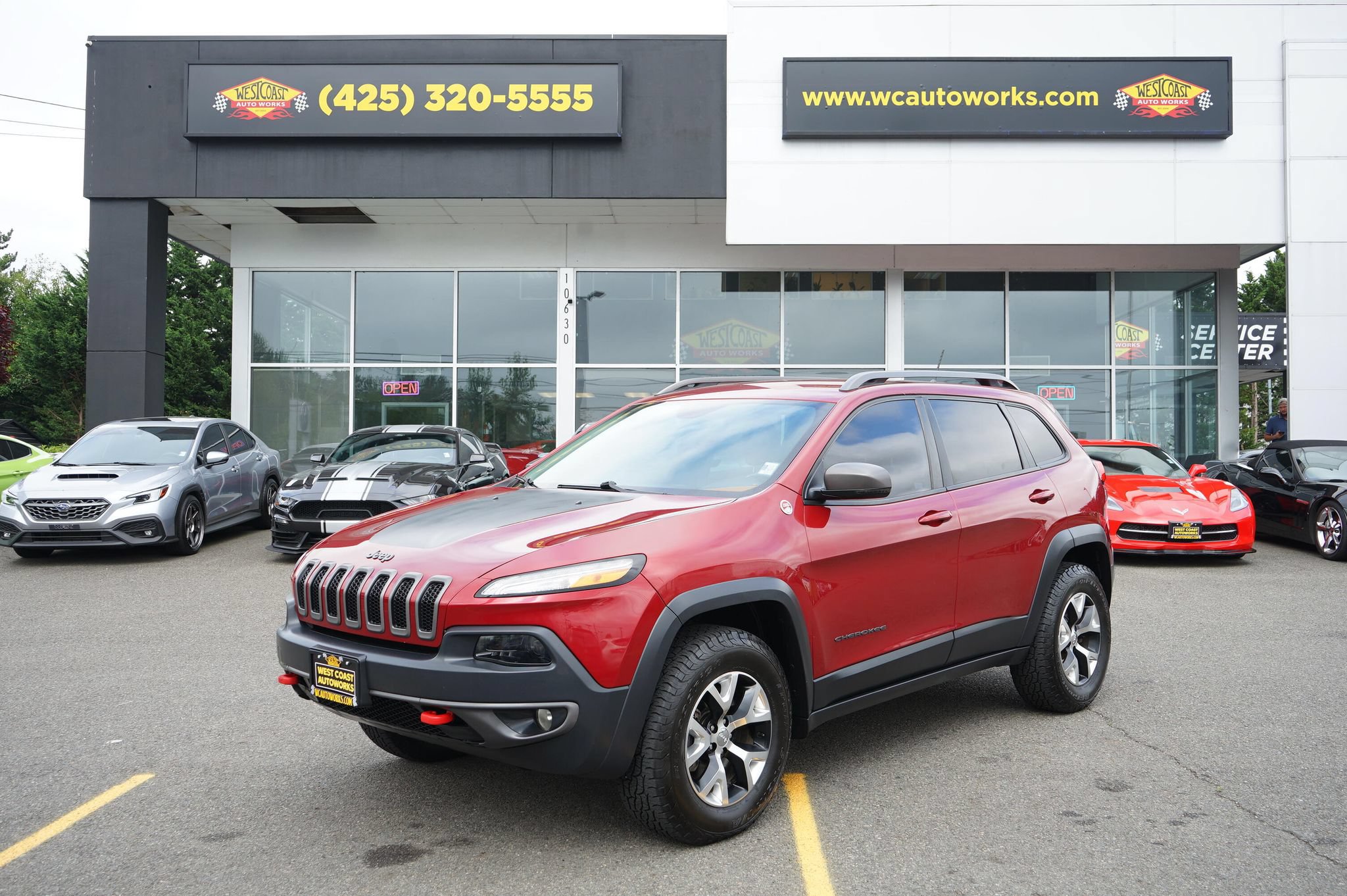 Used 2015 Jeep Cherokee Trailhawk w/ Ventilated/Heated Seat Group