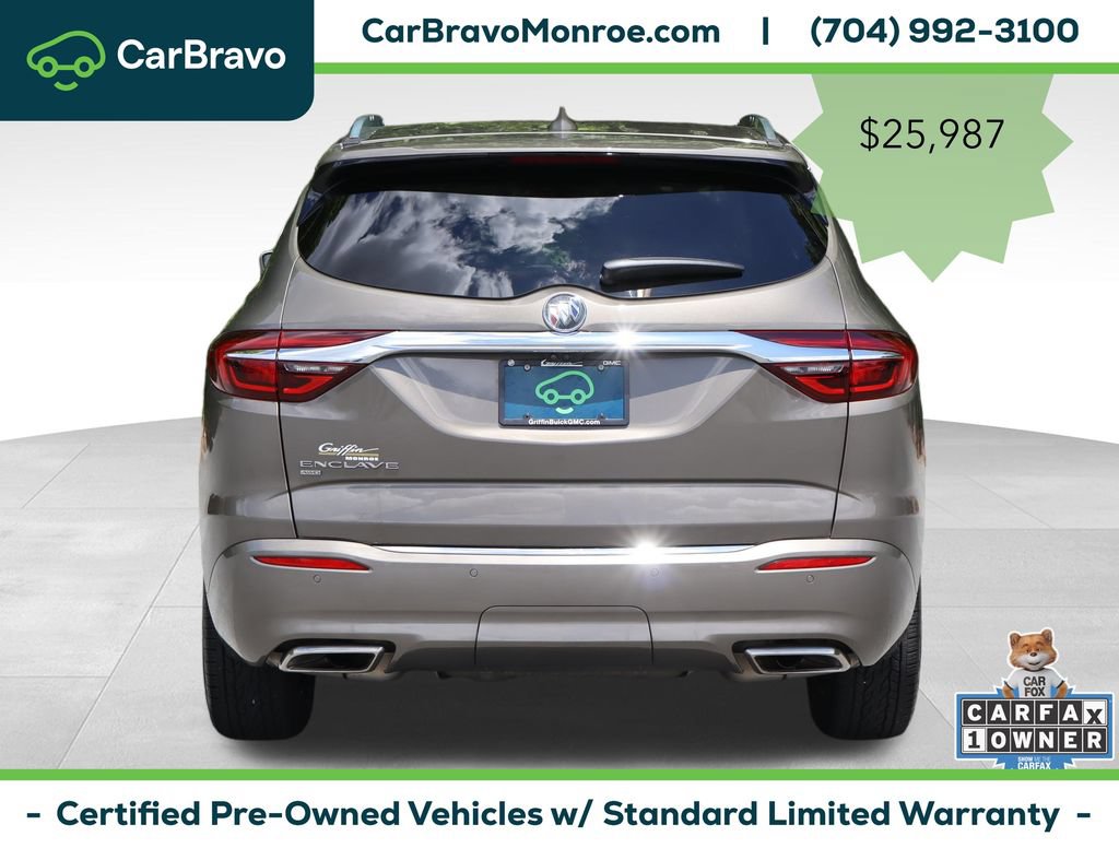 Certified 2020 Buick Enclave Avenir w/ Avenir Technology Package AWD/4WD image 5