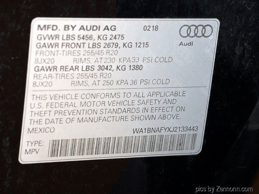 Used 2018 Audi Q5 2.0T Premium Plus w/ Premium Plus Package AWD/4WD image 38