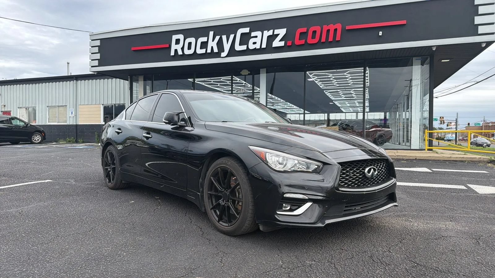 Used 2021 INFINITI Q50 Luxe w/ Cargo Package