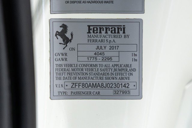 Used 2018 Ferrari 488 Spider RWD image 52