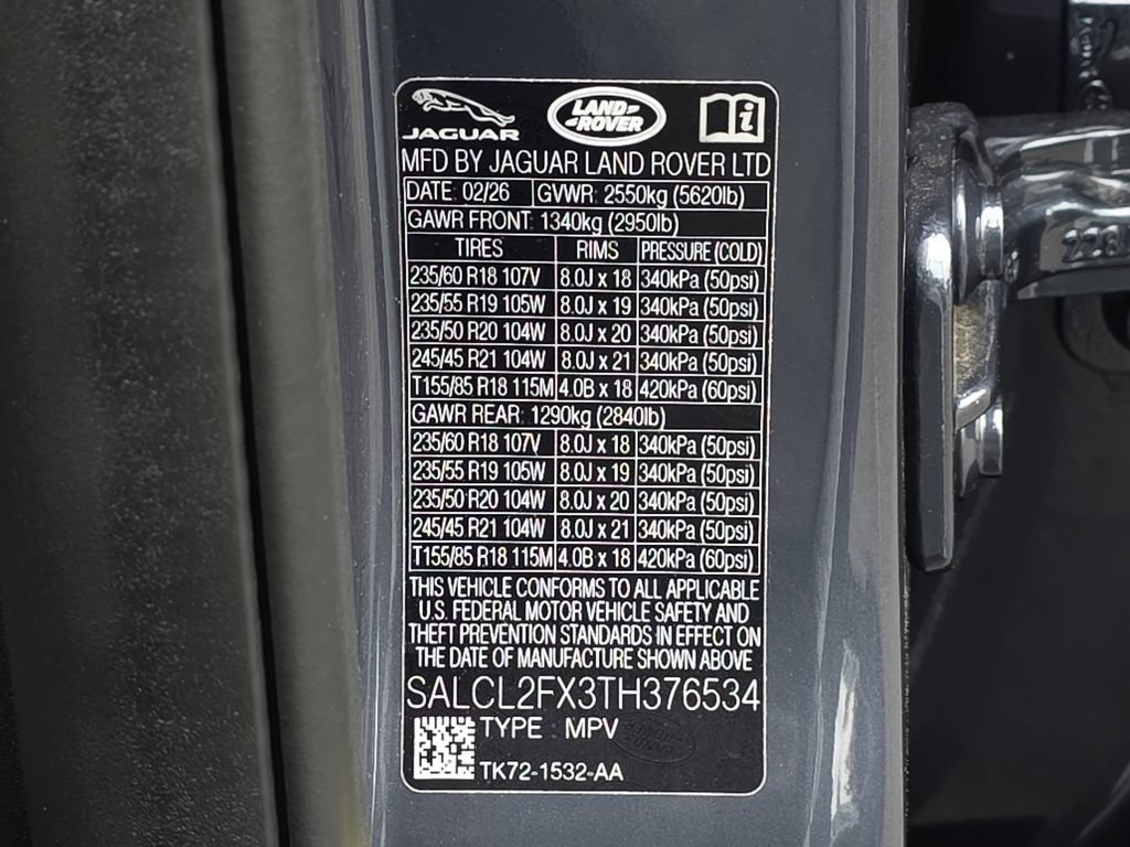 New 2026 Land Rover Discovery Sport Landmark AWD/4WD image 37