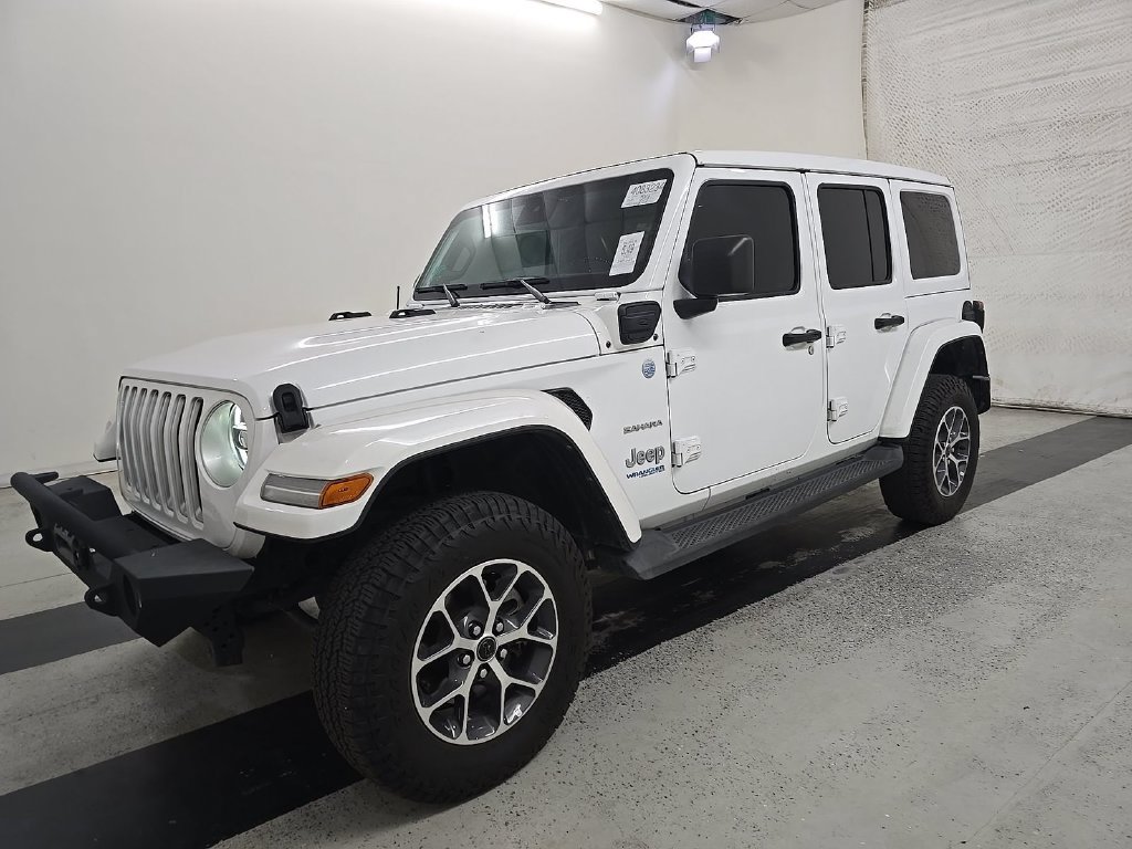 Used 2022 Jeep Wrangler Unlimited Sahara w/ Cold Weather Group AWD/4WD image 1